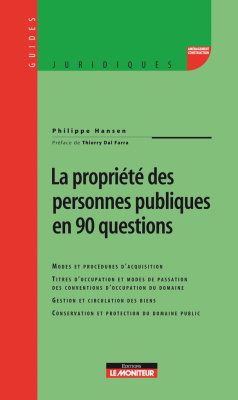 La propriété des personnes publiques en 90 questions