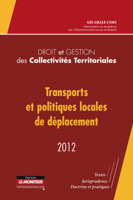 Droit et gestion des collectivités territoriales – 2012