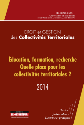 Droit et gestion des collectivités territoriales - 2014