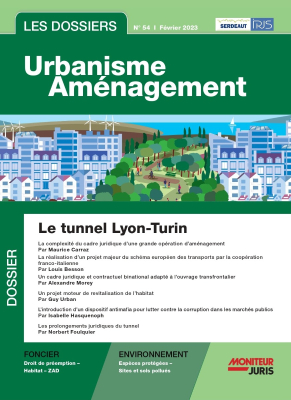 Les Dossiers Urbanisme Aménagement n°54 - Février 2023