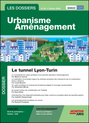 Les Dossiers Urbanisme Aménagement n°54 - Février 2023