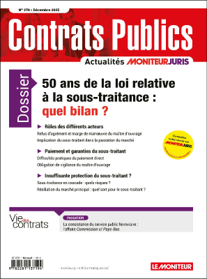 Contrats Publics 270 - Décembre 2025
