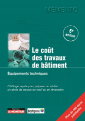 Le coût des travaux de bâtiment : Équipements techniques