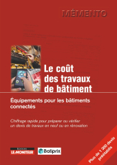 Le coût des travaux de bâtiment : Équipements pour les bâtiments connectés