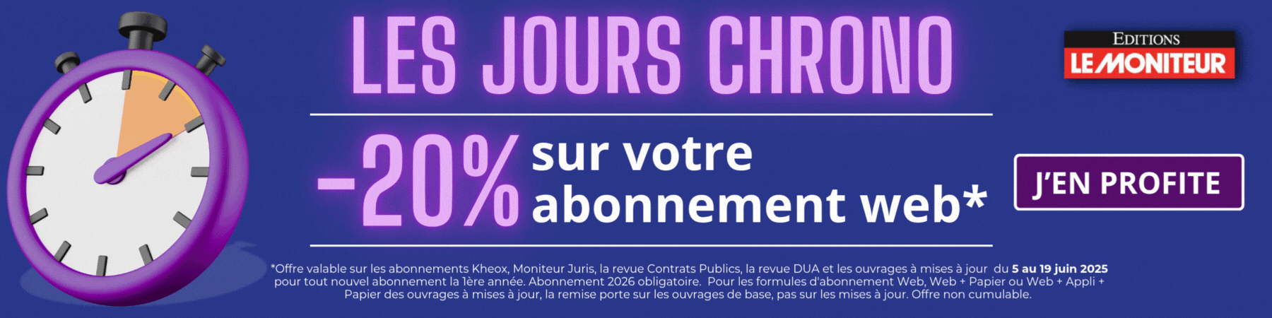 Moniteur - Les jours chrono du Moniteur