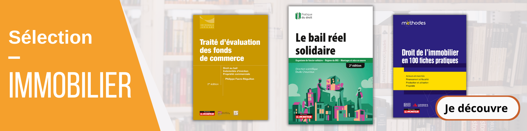 Moniteur - rubrique Immobilier 2025