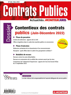 Contrats publics 240 - Mars 2023