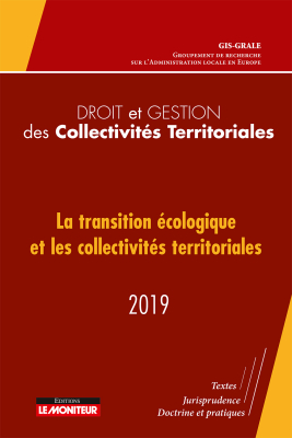 Droit et Gestion des Collectivités Territoriales - 2019