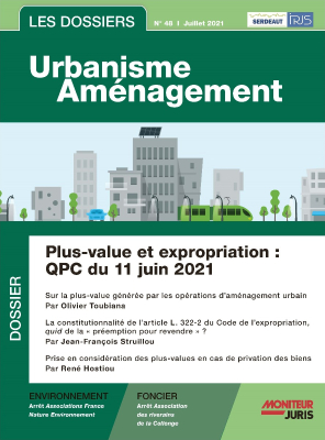 Les Dossiers Urbanisme Aménagement n°48 - Juillet 2021