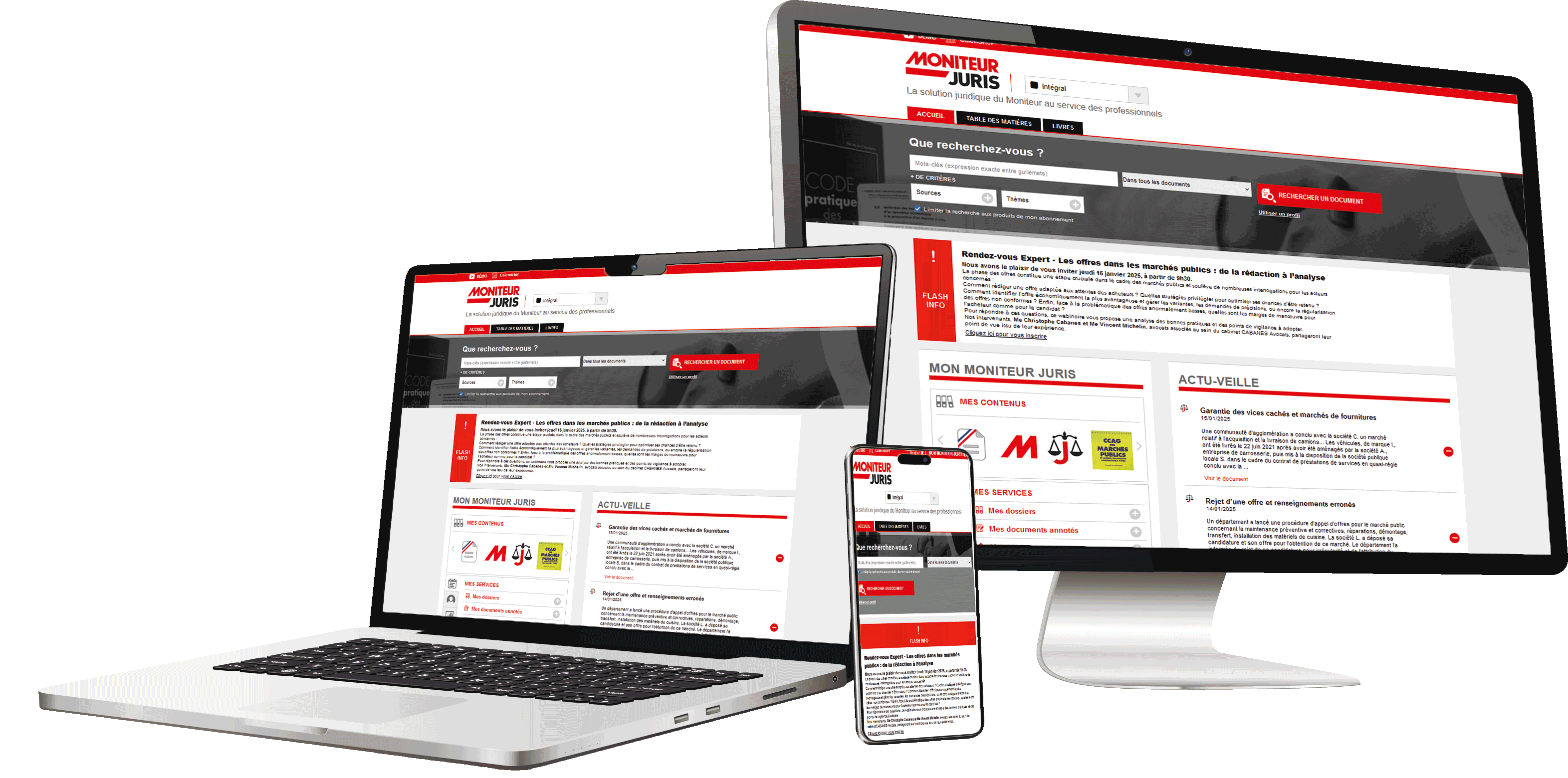 visuel ordinateur portable moniteur juris