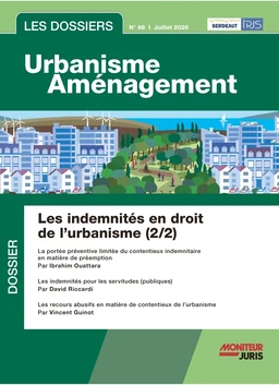 Les Dossiers Urbanisme Aménagement - n°68  juillet 2026