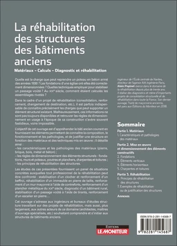 La réhabilitation des structures des bâtiments anciens - Extrait 1