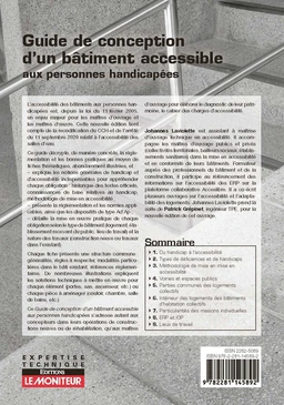 Guide de conception d'un bâtiment accessible aux personnes handicapées - Extrait 1