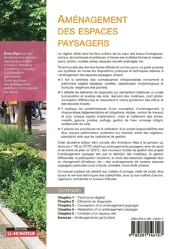 Aménagement des espaces paysagers - Extrait 1