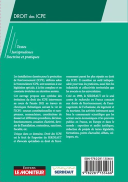 Droit des ICPE - 2022 - Extrait 1