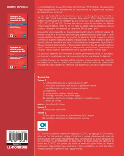 Règlement de sécurité incendie commenté des ERP volume 2 - Extrait 1