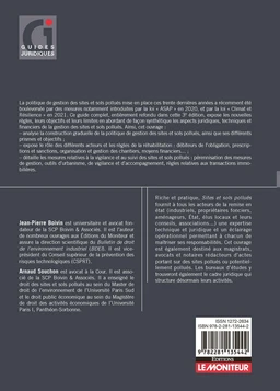 Sites et sols pollués - Extrait 1