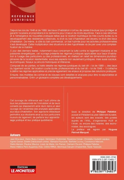 Traité des baux d'habitation et professionnels - Extrait 1