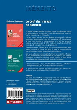 Le coût des travaux de bâtiment - Accessibilité aux PMR - Extrait 1