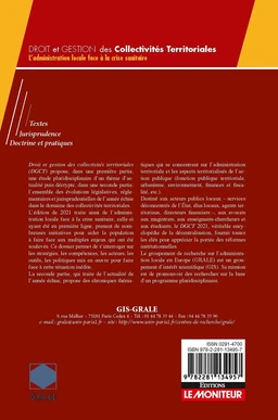 Droit et Gestion des Collectivités Territoriales - 2021 - Extrait 1