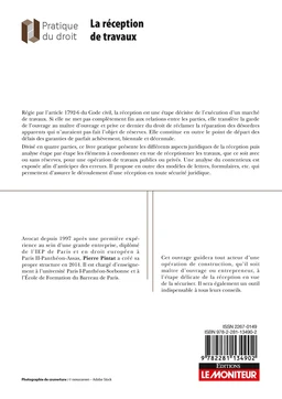 La réception de travaux - Extrait 1