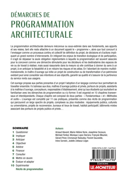 Démarches de programmation architecturale - Extrait 1