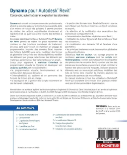 Dynamo pour Autodesk® Revit® - Extrait 1