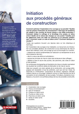 Initiation aux procédés généraux de construction - Extrait 1