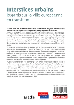 Les interstices urbains, de la contrainte à l'opportunité - Extrait 1