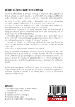 Initiation à la construction parasismique - Extrait 1