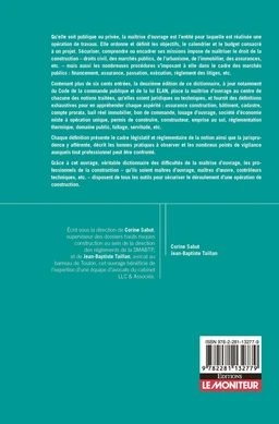 Dictionnaire de la maîtrise d'ouvrage publique et privée - Extrait 1